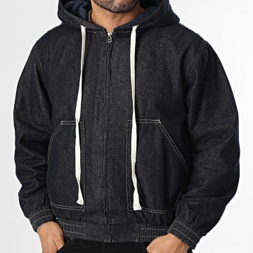 Uniplay - Chaqueta Vaquera con Capucha Zippé 294 Azul Brut
