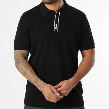 BOSS - Polo De Manga Corta Paddy 50549362 Negro
