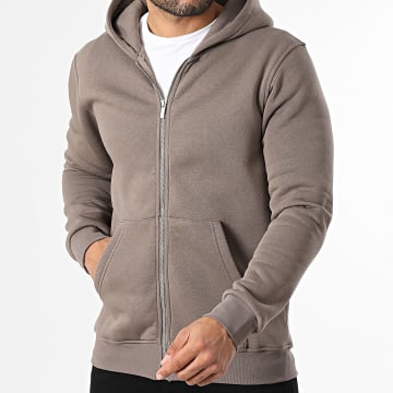 Classic Series - Zip-Kapuzenpullover 508 Taupe