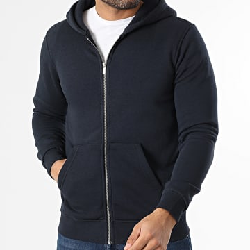 Classic Series - Sweat Zippé Capuche 508 Bleu Marine