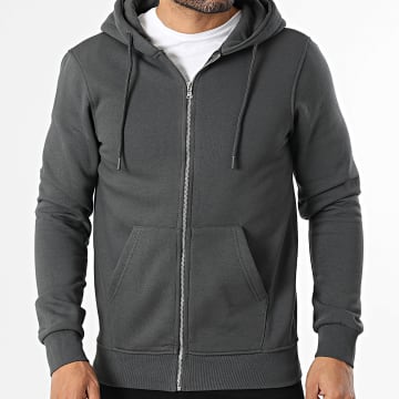 Classic Series - Zip-Kapuzenpullover 508 Anthrazitgrau