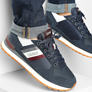 Colmar - Travis Main 141 Azul Marino Blanco Borgoña Zapatillas