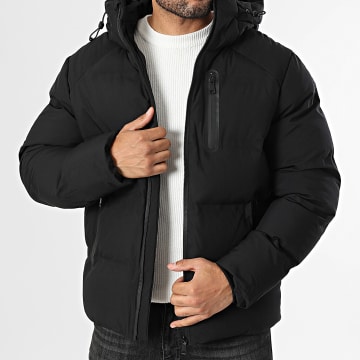 Frilivin - Daunenjacke mit Kapuze C58 Schwarz