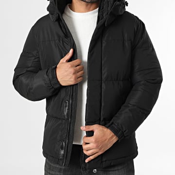 Frilivin - Piumino con cappuccio R45 Nero