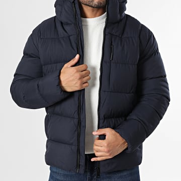Frilivin - Plumífero con capucha D59 Azul Marino
