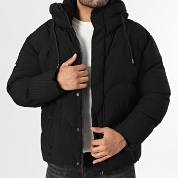 Frilivin - Plumífero con capucha 860 Negro