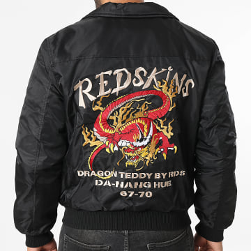 Redskins - Giacca Zippata Dragon Fighter Nera