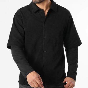 Uniplay - Camicia Overshirt Velluto a Coste 032 Nero
