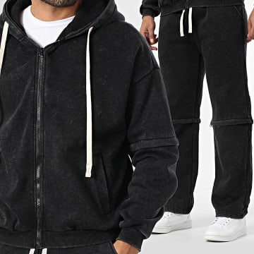 Uniplay - Tracksuit 073 Black Heather