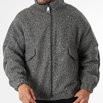 Uniplay - Chaqueta Zippée 912 Gris Antracita Jaspeado