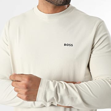 BOSS - T-Shirt Lange Mouwen 50506365 Lichtbeige