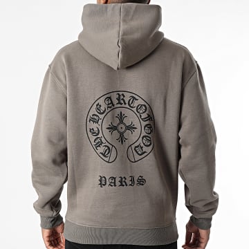 Classic Series - Felpa con cappuccio 011 Verde Kaki