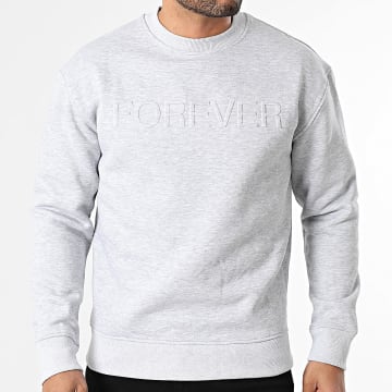 Classic Series - Sweat Crewneck 009 Gris Chiné
