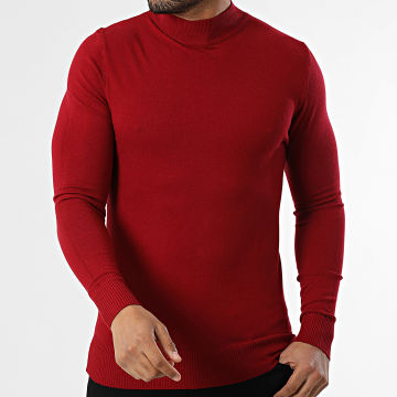 Classic Series - Jersey Cuello Chimenea 665 Rojo