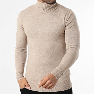 Classic Series - Maglia Col Rolato 663 Beige Mistico