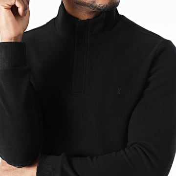 Classic Series - Pull Col Zippé K23 Noir