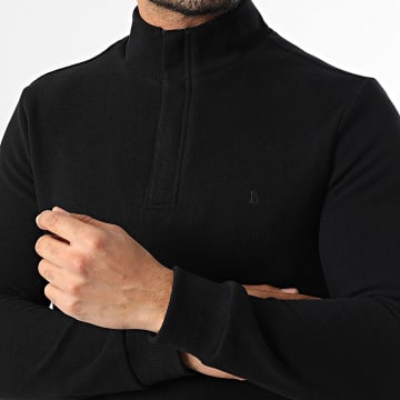 Classic Series - Pull Col Zippé K23 Noir