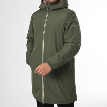 Aigle - Parka Capuche Longue BO55A Vert Kaki