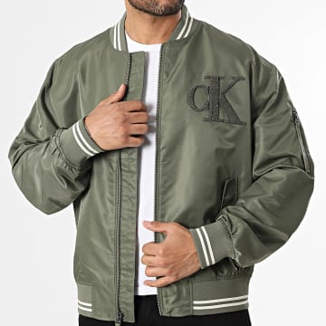 Calvin Klein - Chaqueta Bomber RD524 Verde Caqui