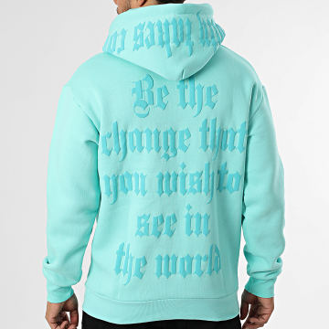 Classic Series - Felpa con cappuccio 723 Turchese