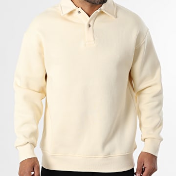 Classic Series - Felpa Col Bottonato 710 Beige