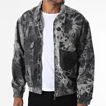 MTX - Jean Jacke mit Reißverschluss 183 Grau