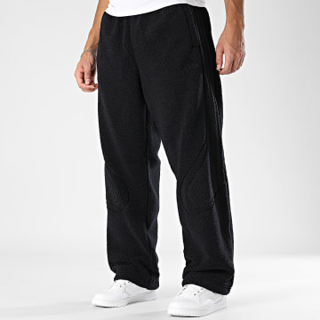 Adidas Sportswear - Pantalon Jogging Sherpa A Bandes Borg KR7612 Noir
