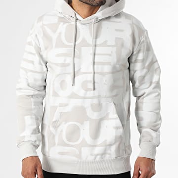 Classic Series - Sweat Capuche 047 Beige Blanc