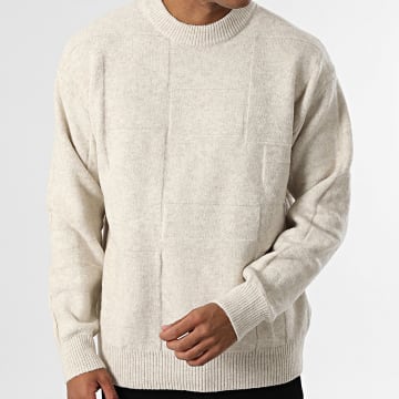 Frilivin - Sweater 001 Beige Mélange