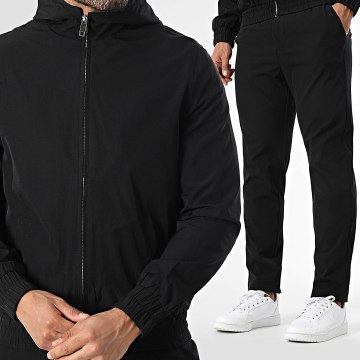 Frilivin - Ensemble Veste Capuche Zippée Et Pantalon Jogging Noir
