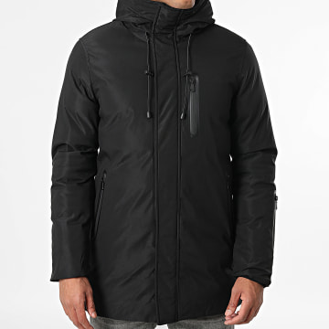 Frilivin - Parka met Kap J11 Zwart