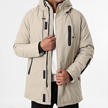 Frilivin - Parka con Capucha J11 Beige