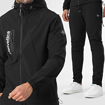 Helvetica - Trainingsanzug Liverpool Schwarz
