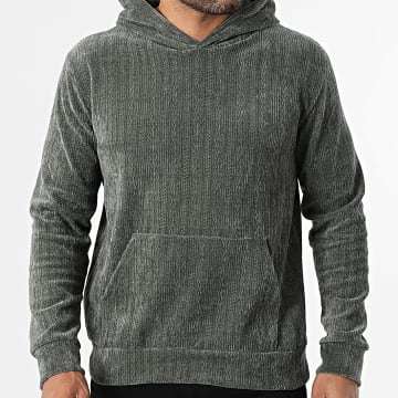 MTX - Sweat Capuche Texturé 173 Vert