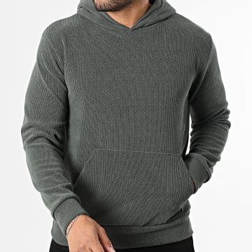 MTX - Sweat Capuche Texturé 172 Vert