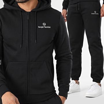 Sergio Tacchini - Conjunto De Survetement Cipresso Nason 40767 40852 Negro