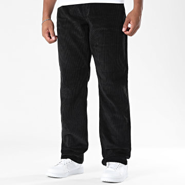 Teddy Smith - Pantalone Velluto a Coste Regular Fit Memphis 10117887D Nero