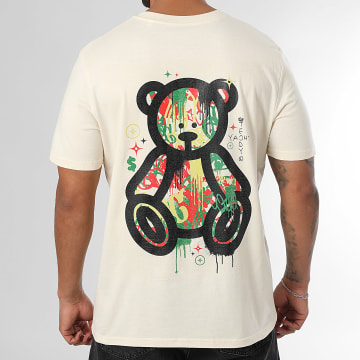 Teddy Yacht Club - Tee Shirt Oversize Large Art Series Luxury Beige