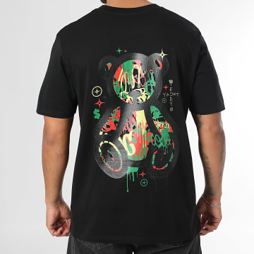 Teddy Yacht Club - Tee Shirt Oversize Large Art Series Luxury Nero