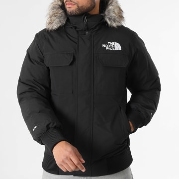 The North Face - Plumífero Capucha Piel Relaxed Fit Mcmurdo A5GD9 Negro