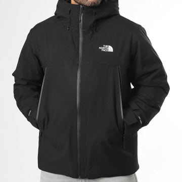 The North Face - Parka con cappuccio Mountain Range A88WD Nero