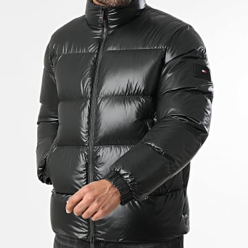 Tommy Hilfiger - Doudoune Shiny Down Stand 0617 Noir