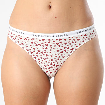 Tommy Hilfiger - String Donna Thong 6232 Beige Chiaro Bordeaux