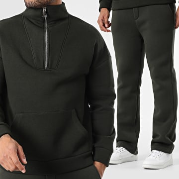 Uniplay - Chándal 192 Verde Caqui Oscuro