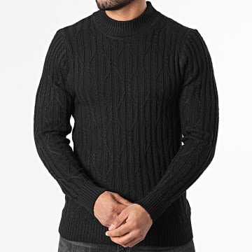 Classic Series - Mock Neck Sweater 909 Black