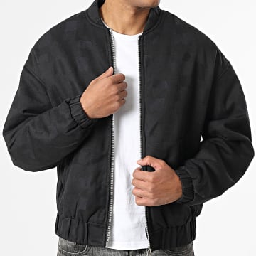 Frilivin - Veste Zippée A Carreaux Q67 Noir