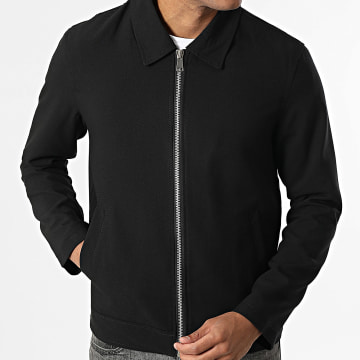 Frilivin - Chaqueta con Cremallera D50 Negro