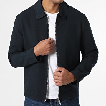 Frilivin - Chaqueta de cuadros D50 Azul Marino
