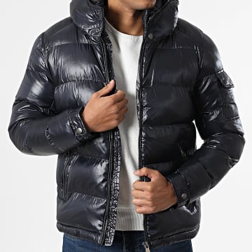 Frilivin - Plumífero con capucha 861 Azul Marino