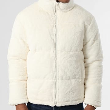 Frilivin - Plumífero con pelaje S75 Beige Claro